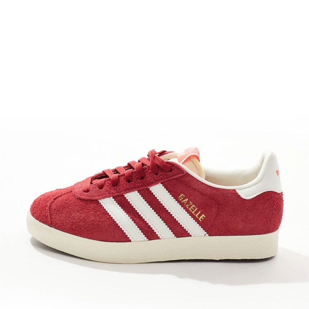 adidas Originals Gazelle sneakers in burgundy and white (Men Size 7)